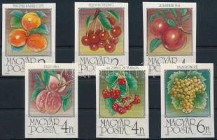 1986 Gyümölcsök (II.) vágott sor (5.000)