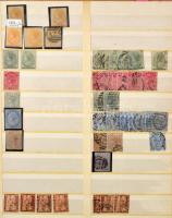 Málta tartalmas készlet a kezdetektől, 1.280 db bélyeg 10 lapos, nagyalakú Abria berakóban (a lapos kijárnak)