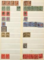 Málta tartalmas készlet a kezdetektől, 1.280 db bélyeg 10 lapos, nagyalakú Abria berakóban (a lapos ...