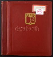 Málta tartalmas készlet a kezdetektől, 1.280 db bélyeg 10 lapos, nagyalakú Abria berakóban (a lapos ...