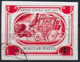 1978 Krúdy Gyula vágott bélyeg