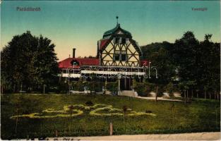 1913 Parádfürdő, Vendéglő. Fogyasztási szövetkezet kiadása (ázott / wet damage)