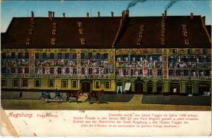 1904 Augsburg, Fuggerhaus. J. J. Brack / Fugger's House (glue mark)