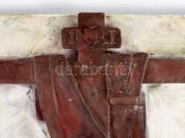 Piéta. Festett gipsz dombormű, 55x40 cm /// KIZÁRÓLAG SZEMÉLYES ÁTVÉTEL, NEM POSTÁZZUK! / ONLY PERSO...