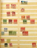 Kanada + Ausztrália 1.300 db bélyeg 10 lapos, nagyalakú berakóban