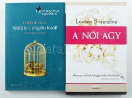 2 db könyv - Brizendine: A női agy. 2008, Nyitott Könyvműhely. + Sills: Szállj le a döglött lóról! 2011, Park. Kiadói papírkötés, jó állapotban.