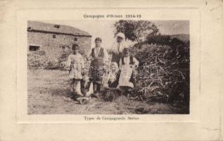 Serbian villagers
