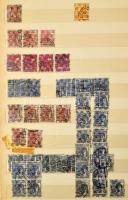 923 db német zónák bélyeg 10 lapos, A/4-es berakóban