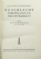 Kammerer, Paul: Neuvererbung oder Vererbung erworbener Eigenschaften. Erbliche Belastung und erblich...