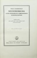 Kammerer, Paul: Neuvererbung oder Vererbung erworbener Eigenschaften. Erbliche Belastung und erblich...