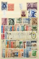 Argentína 443 db bélyeg 6 lapos, közepes berakóban