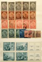 Argentína 443 db bélyeg 6 lapos, közepes berakóban