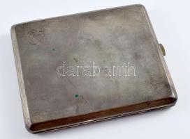 Monogramos ezüst (Ag) tárca, jelzett, bruttó 107g