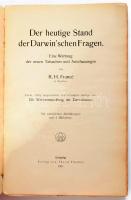 R. H. Francé: Der heutige Stand der Darwin'schen Fragen. Eine Wertung der neuen Tatsachen und A...