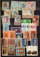 Ciprus és Görögország 675 db bélyeg, köztük klasszikusok is, 10 lapos, közepes berakóban