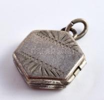 Ezüst (Ag) kegytárgytartó medál, nettó 2,6g