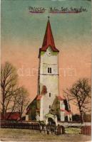 1939 Palocsa, Plavec; Római katolikus templom. Arnstein Ignác kiadása / Roman Catholic church (gyűrődés / crease)