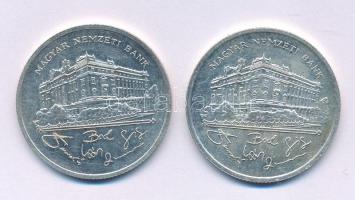 1992. 200Ft Ag "MNB" (2x) T:AU,XF
Adamo F13