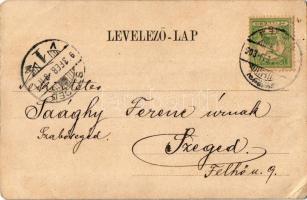 1903 Pozsony, Pressburg, Bratislava; Mihály kapu utca, üzletek. Loius Koch / street, shops (EM)