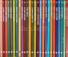 A magyar festészet mesterei 1-26. kötet. Teljes sorozat! Főszerk.: Bereczky Loránd. Bp., 2009-2010, Kossuth. Kiadói kartonált papírkötés.