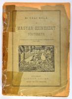 Dr. Váli Béla: A magyar színészet története. Bp., 1887, Aigner Lajos. Kiadói sérült papírkötés, viseltes állapotban.