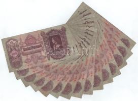 1930. 100P csillagos sorszámmal (15x) T:F,VG Adamo P17