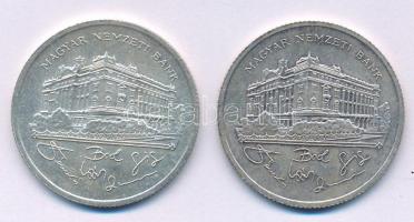 1992. 200Ft Ag "MNB" (2x) T:AU,XF patina
Adamo F13