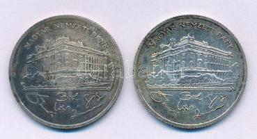 1992. 200Ft Ag "MNB" (2x) T:AU,XF patina
Adamo F13