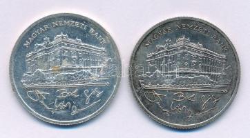 1992. 200Ft Ag "MNB" (2x) T:AU,XF patina
Adamo F13