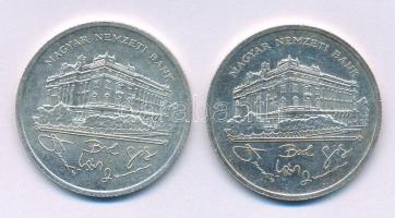 1992. 200Ft Ag "MNB" (2x) T:AU,XF patina
Adamo F13