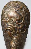 cca 18. sz. vége, 19. sz. eleje, Katolikus tömjéntartó, füstölő, sérüléssel, m: 16 cm