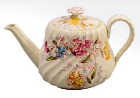 Copeland 14 darabos porcelán összeállítás, jelzett, sérülésekkel