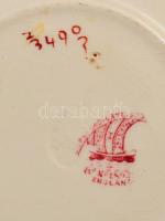 Copeland 14 darabos porcelán összeállítás, jelzett, sérülésekkel