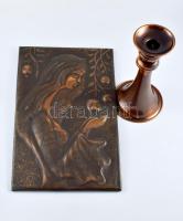 Doboznyi iparművész réz tárgy, vázák, dísztálak, stb