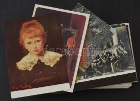 100 db MODERN megíratlan művészeti képeslap / 100 modern unused art postcards