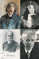 21 db MODERN híres magyar művészek képeslap / 21 modern Hungarian artist postcards