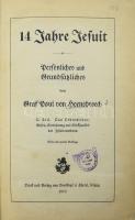Paul von Hoensbroech: 14 Jahre Jesuit. II. Teil. Leipzig, 1910., Druck und Verlag. Német nyelven. Egészvászon-kötés, kissé foltos borítóval.
