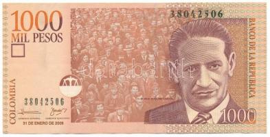 Kolumbia 2006. 1000P "38042506" T:F, szép papír Colombia 2006. 1000 Pesos "38042506" C:F, fine paper Krause P#450