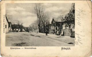 Budapest II. Pesthidegkút, Hidegkút; Községháza. Divald Károly 579. sz. (EM)