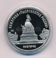 Szovjetunió 1988. 5R Cu-Ni "Orosz Millenniumi Emlékmű, Novgorod" kapszulában T:PP Soviet U...