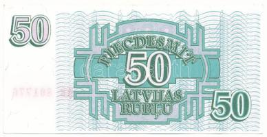 Lettország 1992. 50R "AR 801776" T:F, szép papír
Latvia 1992. 50 Rublu "AR 801776&qu...