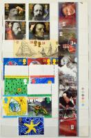 Több mint 110 klf brit sor az 1970-90-es évekből, 12 lapos, közepes berakóban