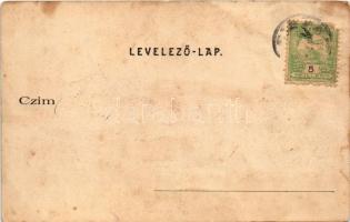 1903 Siófok, Ángyán villa. Kiadja Ellinger Ede fényképész (Rb)