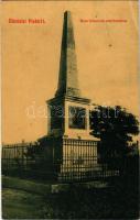 1908 Piski, Simeria; Bem tábornok emlékszobor. W.L. 3131. / monument (EB)