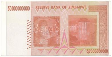 Zimbabwe 2008. 50.000.000.000D T:VF, szép papír
Zimbabwe 2008. 50.000.000.000 Dollars C:VF, fine pa...