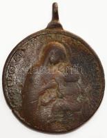 cca 18.sz, 5 darab kegytárgy medál, h: 4 cm alatt