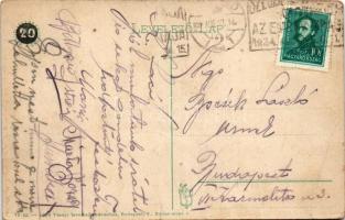 1934 Szeged, pályaudvar belső része, vasútállomás, gőzmozdony, vonat. Vasúti levelezőlapárusítás 70....