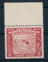 1939 Forgalmi 8c térkép ívszéli Mi 229