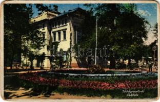 Nyíregyháza, Sóstógyógyfürdő, szálloda. Levelezőlap üzem kiadása (kopott sarkak / worn corners)