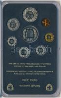 Svájc 1981. 1r-5Fr (8xklf) forgalmi sor eredeti műanyag tokban T:PP Switzerland 1981. 1 Rappen - 5 Francs (8xdiff) coin set in original plastic case C:PP